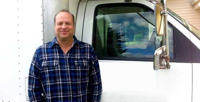 Tom is one of our Orinda plumbers and he is standing ready by his truck